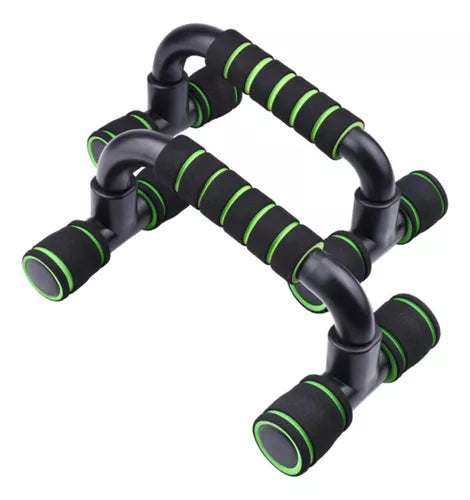 Set Deportivo 7 En 1 Rueda Abdominal Cuerda Lhotse Fit Color Verde