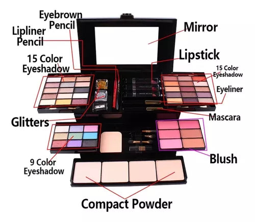 Set De Maquillaje Profesional Completo