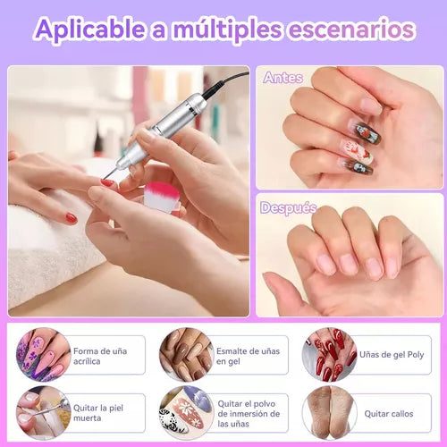 Pulidor De Uñas Esmeril Profesional