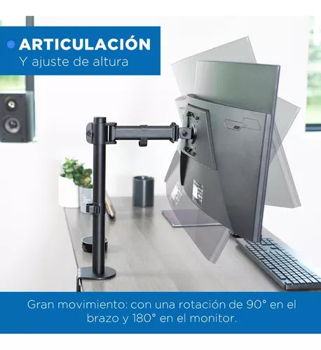 Soporte Brazo Para Monitor Vertical De Escritorio