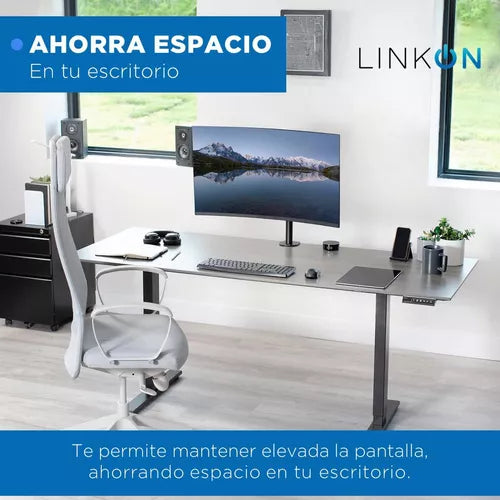 Soporte Brazo Para Monitor Vertical De Escritorio
