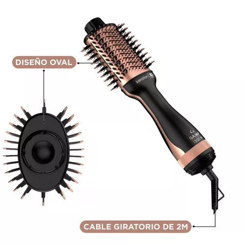 Cepillo Secador Modelador Y Voluminizador