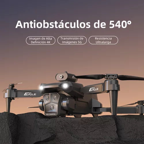Mini Drone 4K HYTOBP con Tres Cámaras