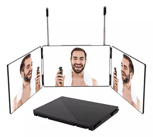 Espejo De 3 Vías De Corte De Pelo Triple