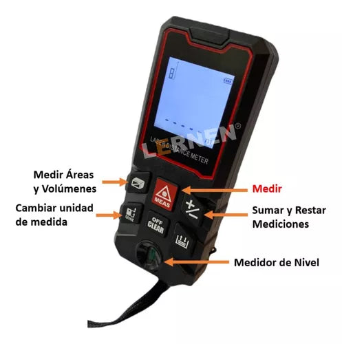Medidor De Distancia Laser Digital