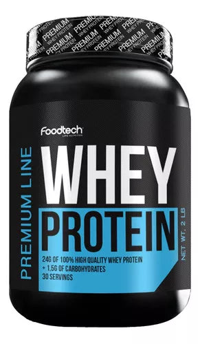 Whey Protein Premium Line 2 Lbs - Foodtech Sabor Delicated Cookies & Cream