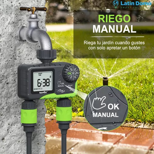 Programador Riego Automático Digital Inteligente