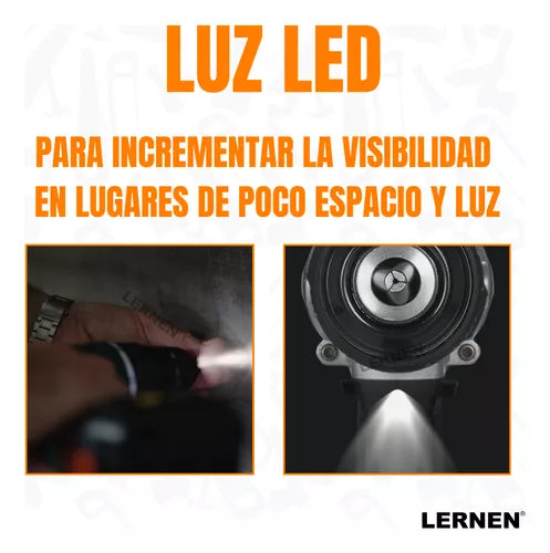 Kit Taladro Destornillador Inalámbrico