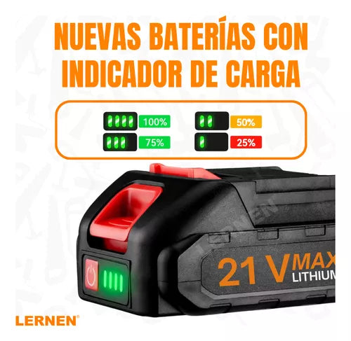 Kit Taladro Destornillador Inalámbrico