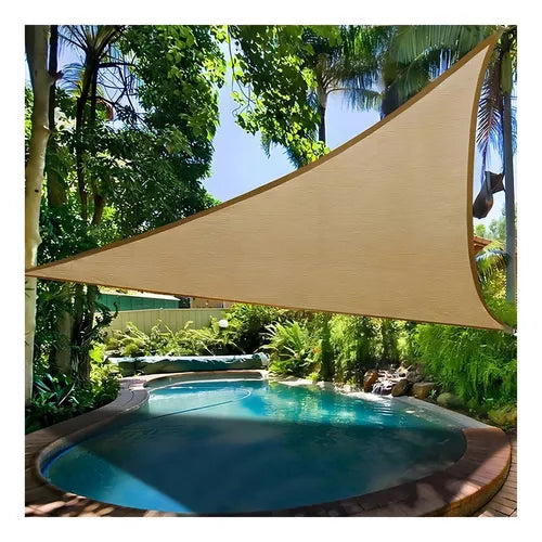 Toldo Vela Malla Sombra Triangular